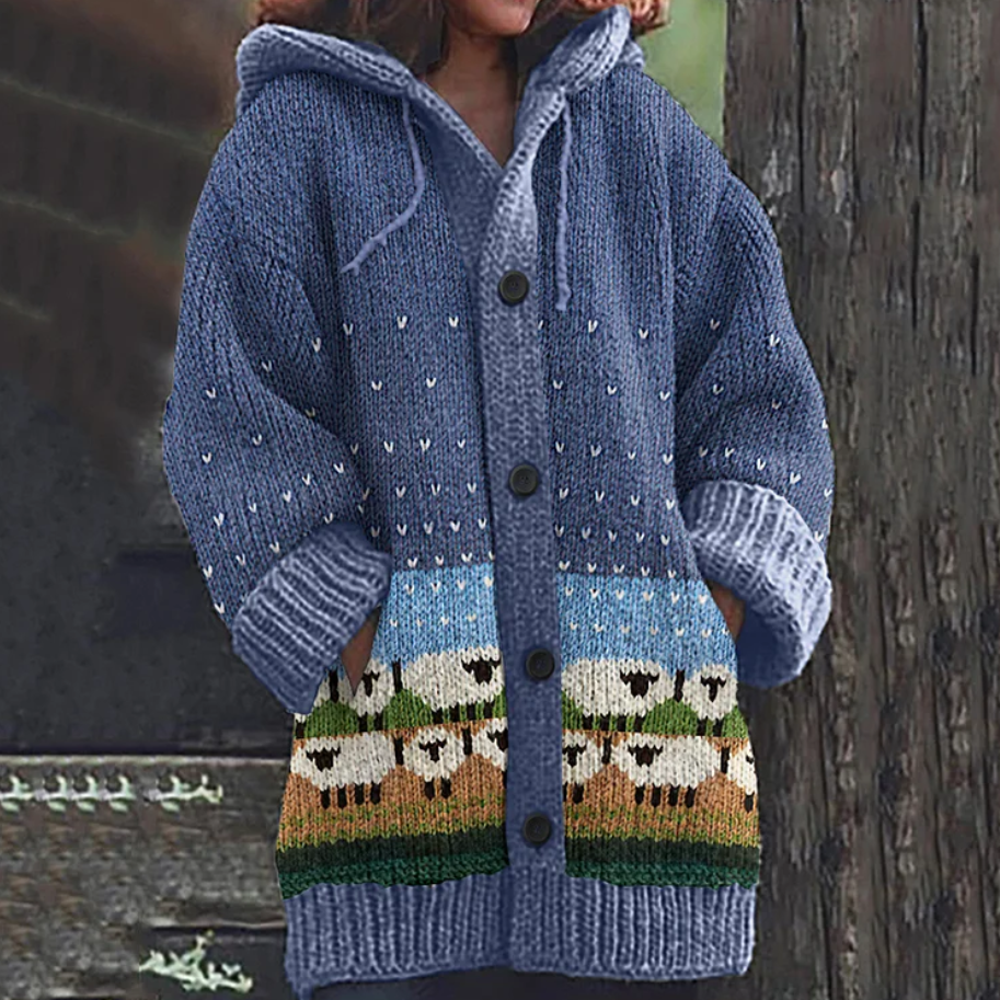 Iris | Cardigan drapé et léger