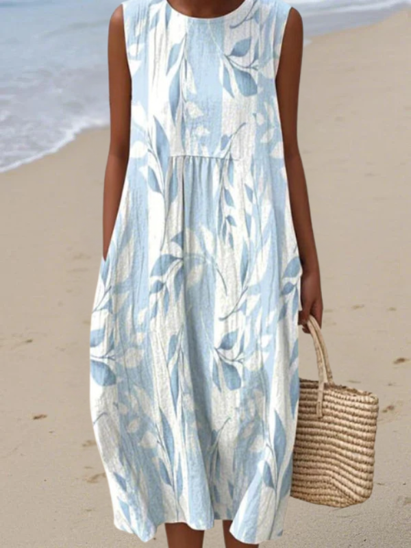 Joie | Robe Midi Feuillée