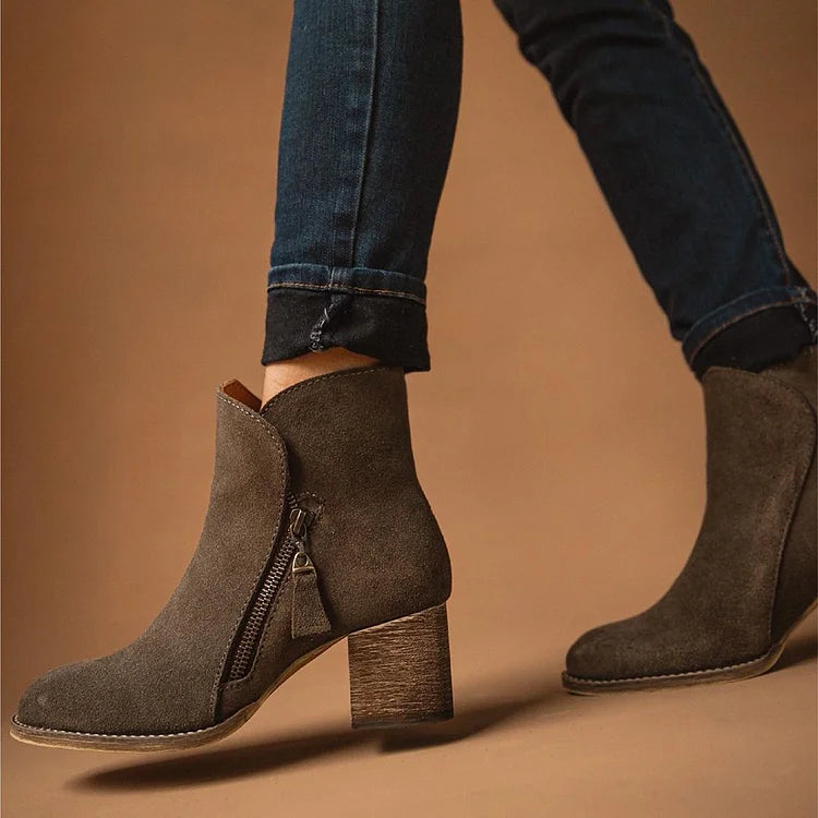 Avá™ | Bottes d'automne en daim de luxe