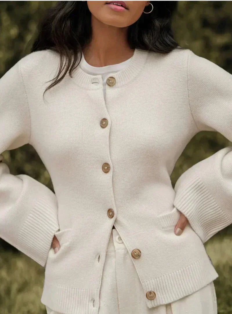 Ysaline | Cardigan à la Mode avec Manches Amples