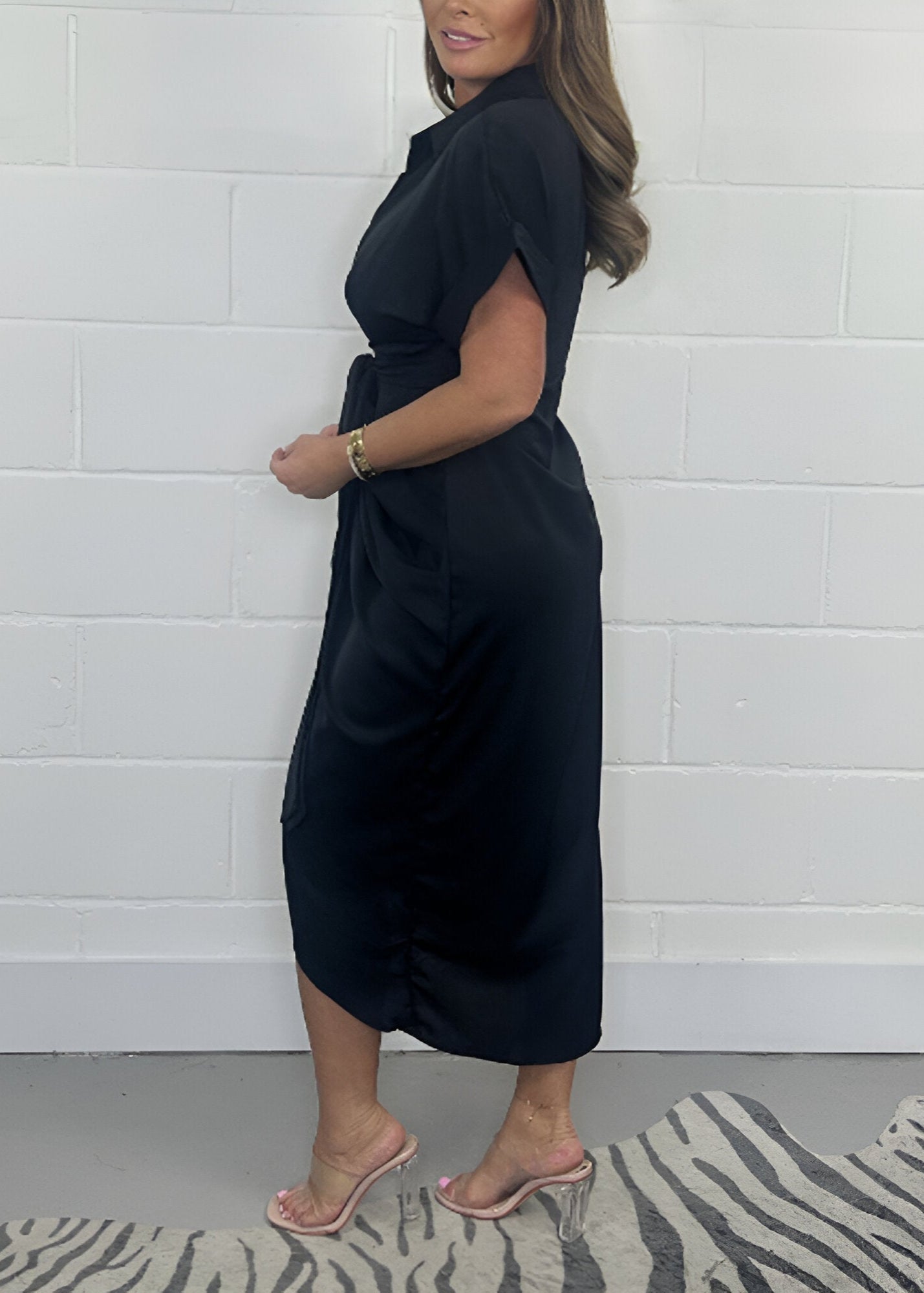 Valerie | Robe plissée élégante
