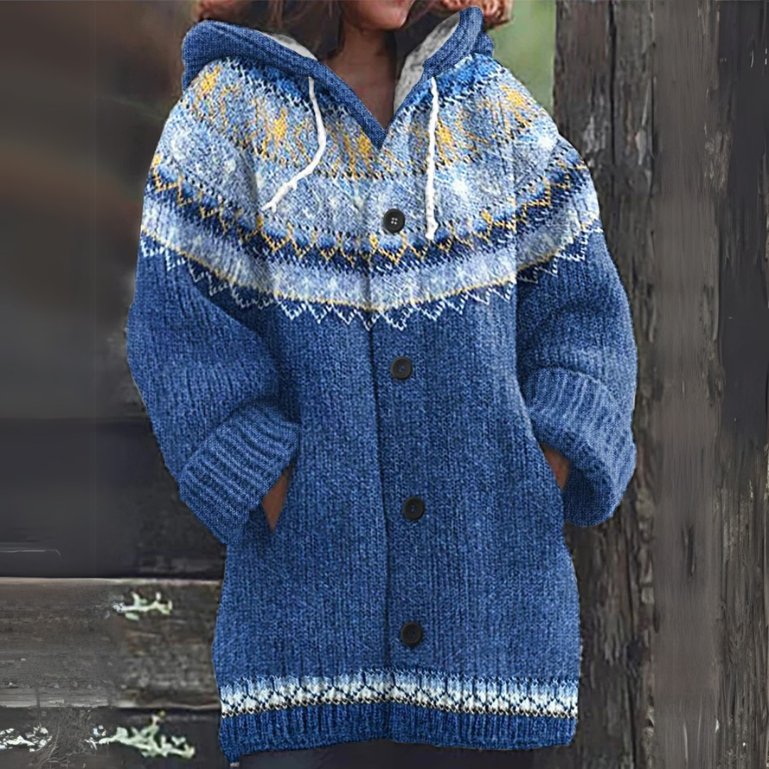 Anna | Cardigan drapé et élégant
