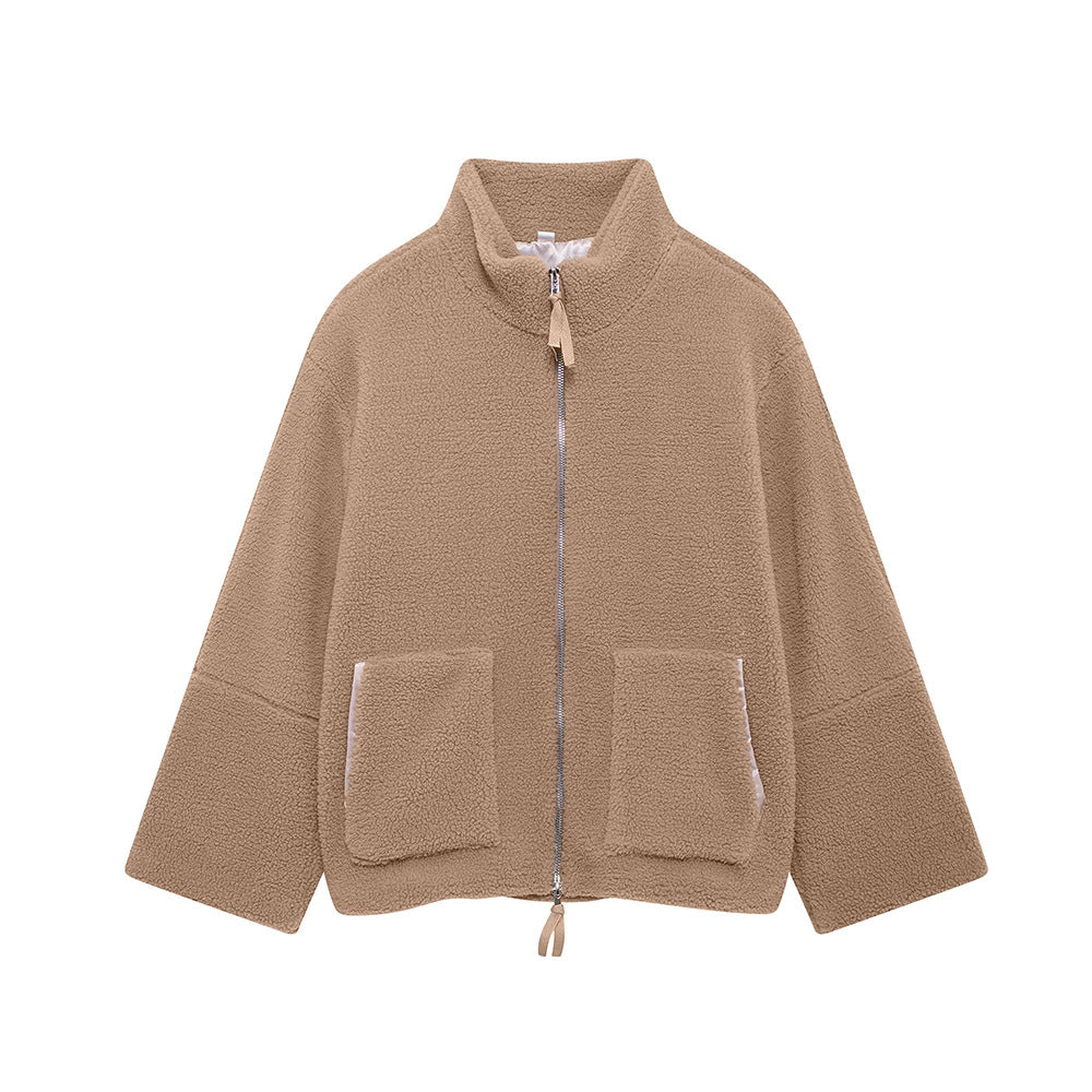 Mathilde | veste oversize en teddy douce