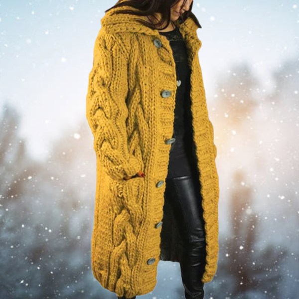 Bella | Cardigan élégant en tricot doux