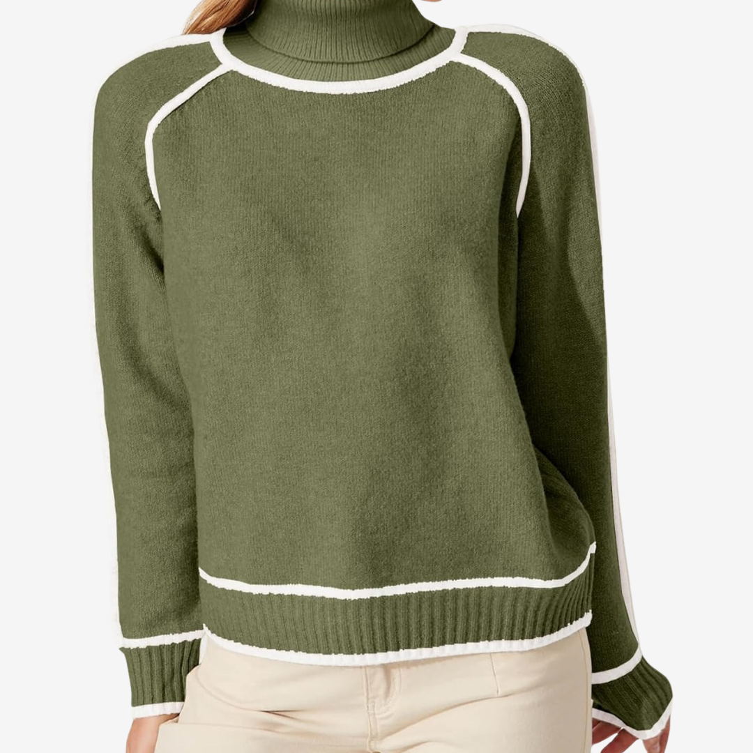 Christine | Pull Col Montant