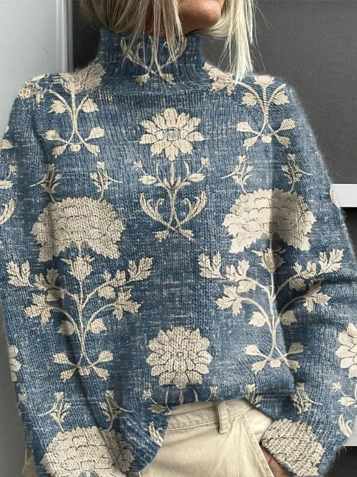 Aimelie | Pull raffiné à col roulé doux