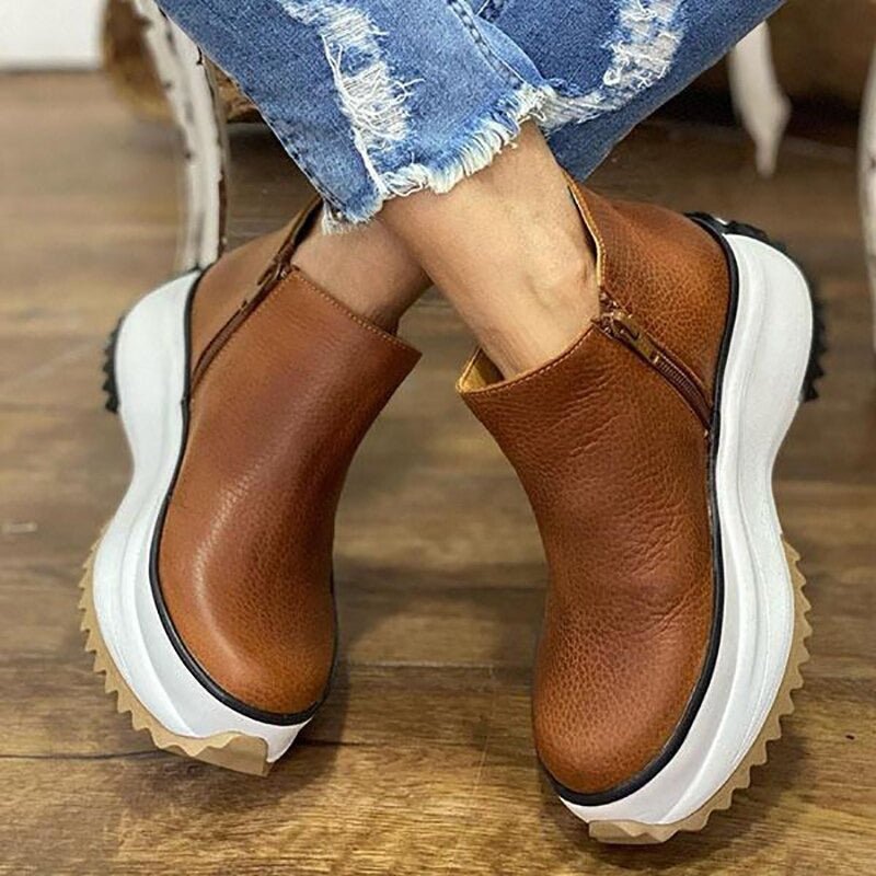 Adèle™ | Bottes Style Minimaliste