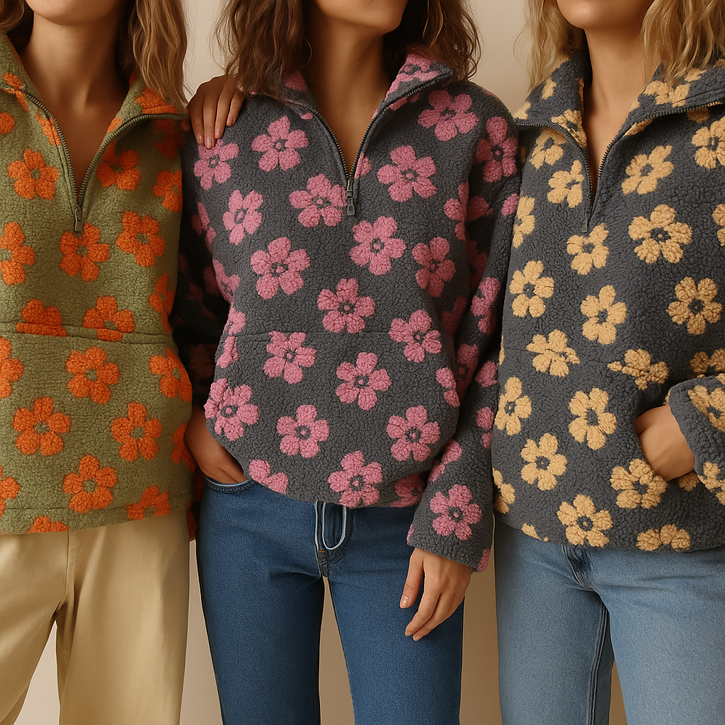 Daisy ~ Pull polaire Bloom