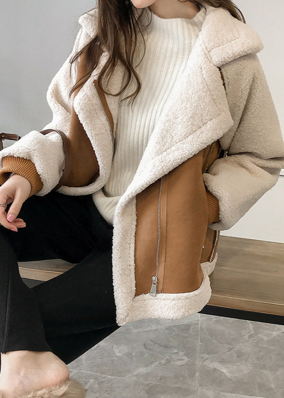 Mae | manteau d’hiver en suède