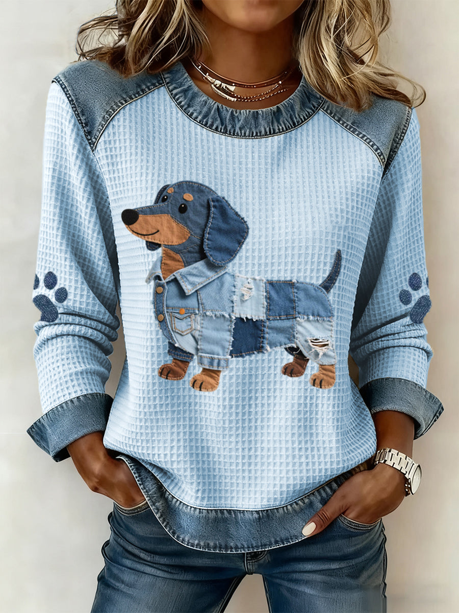 Calyné | Blouse Chiot Doux Patchwork