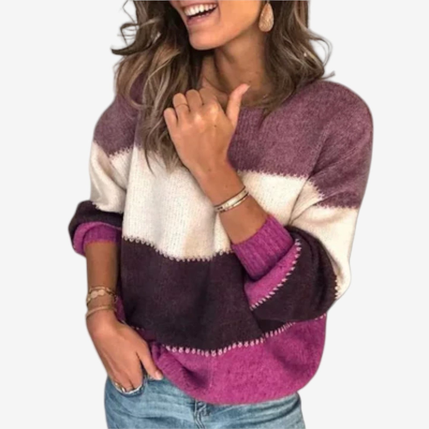 Elisa | Pull Doux Coloré