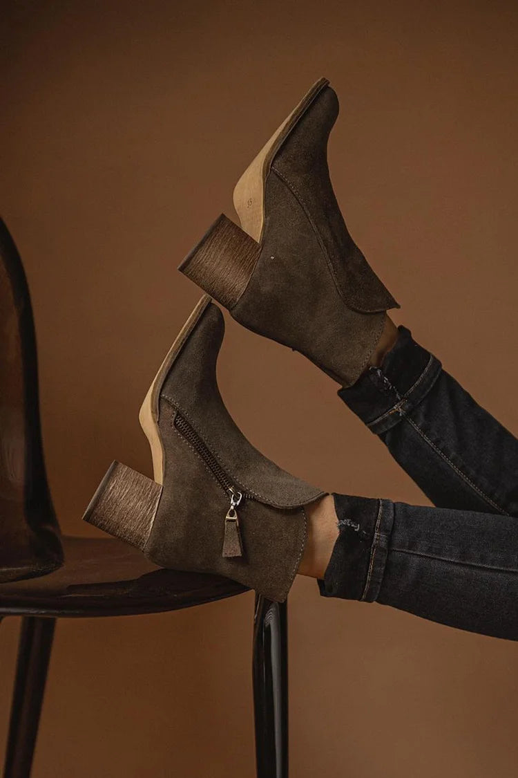 Avá™ | Bottes d'automne en daim de luxe