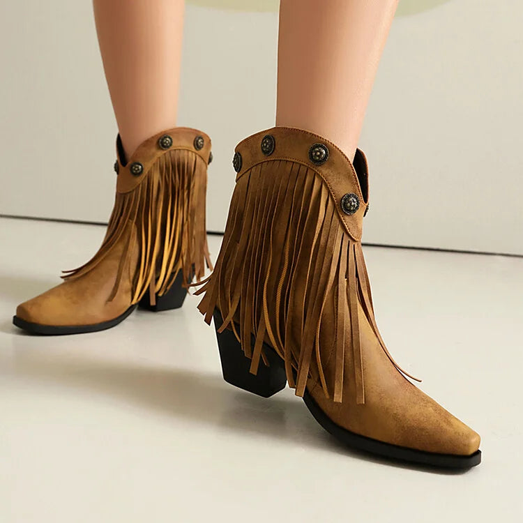 Lila | Bottes en daim design