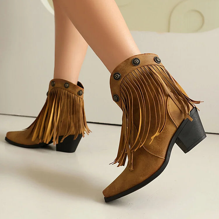 Lila | Bottes en daim design