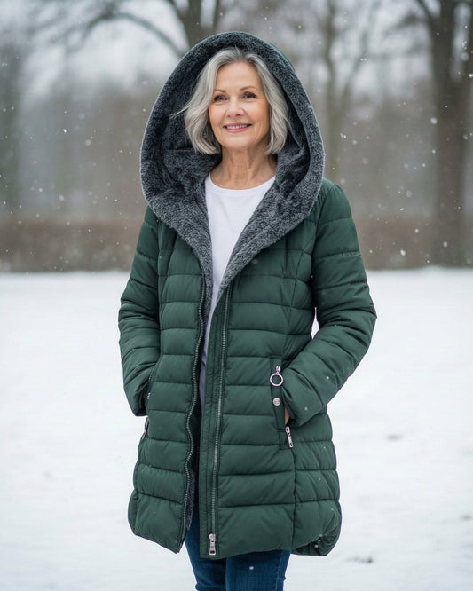 Clair | Manteau Puffer Doublé en Fleece