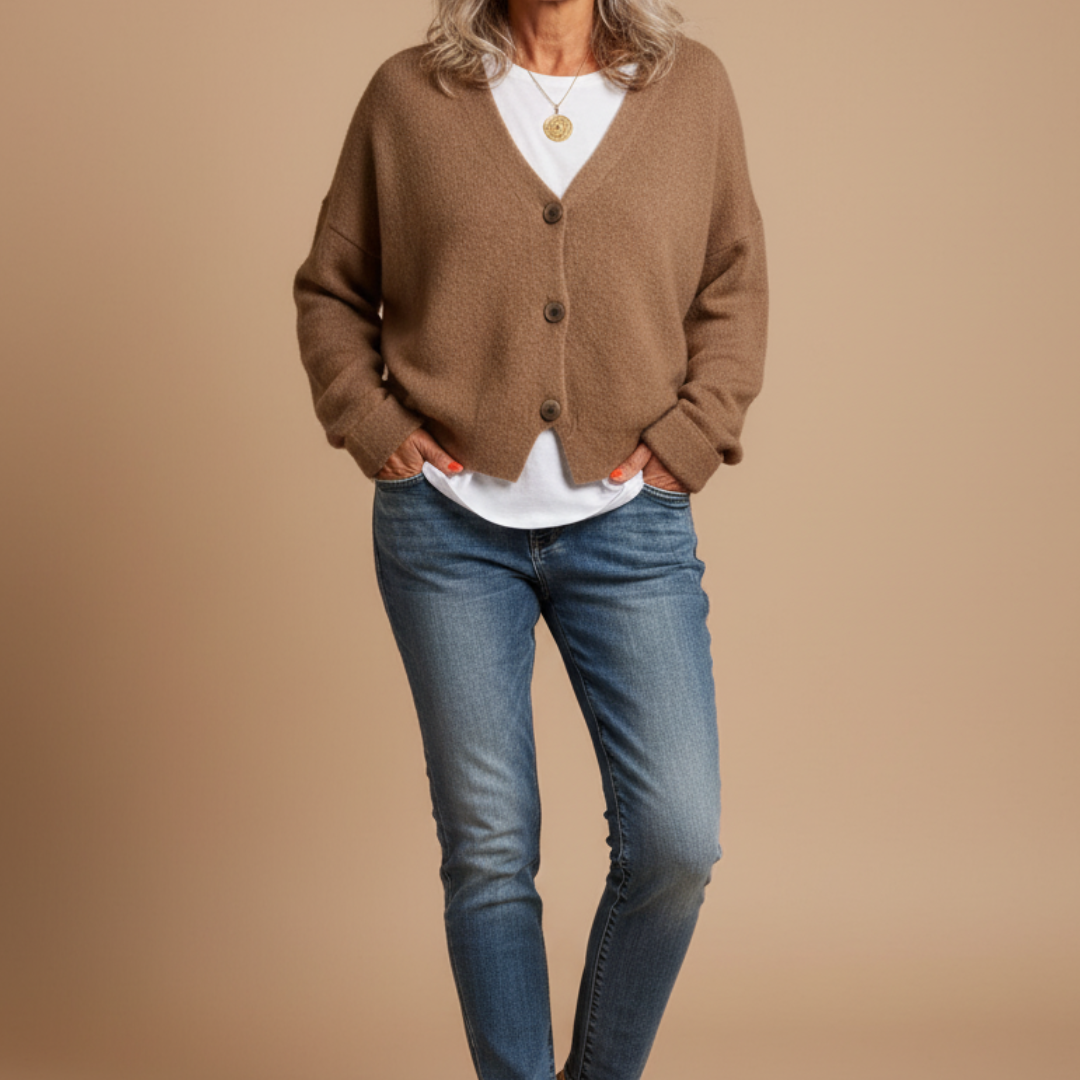 Odette | Cardigan En Maille Doux