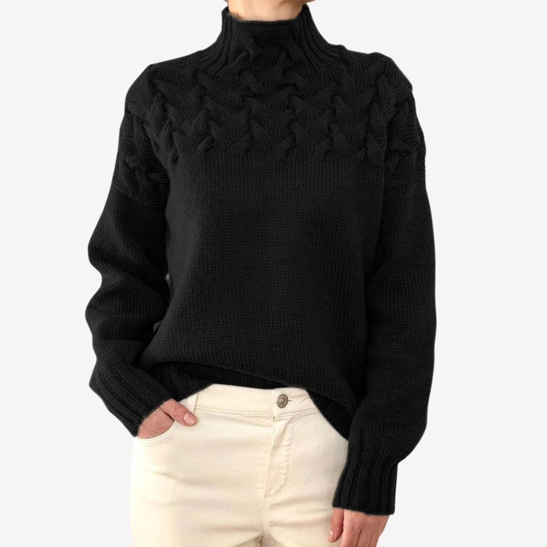 Alaïs™ | Pull à Col Montant