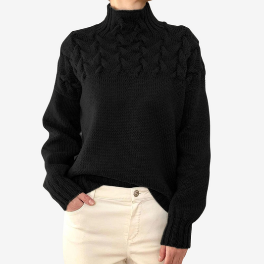 Alaïs™ | Pull à Col Montant