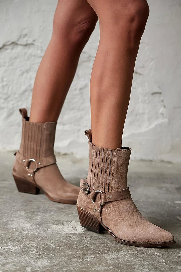 Anaïs | Bottines Western en Suède
