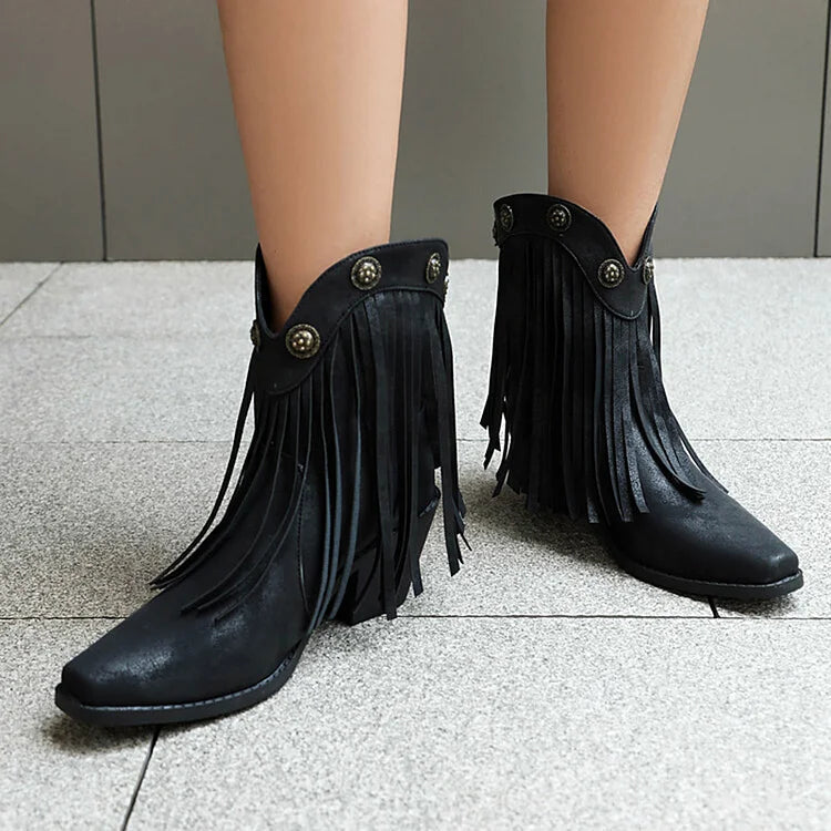 Lila | Bottes en daim design