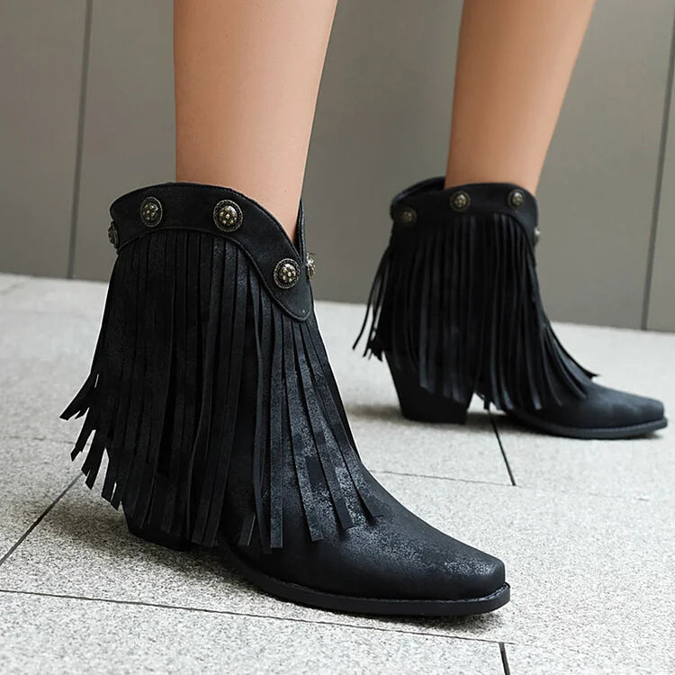 Lila | Bottes en daim design
