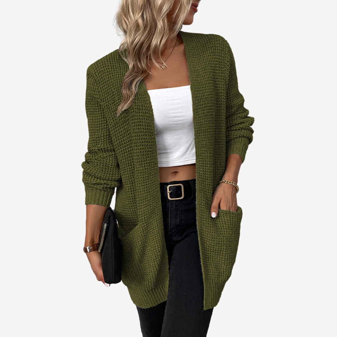 Nancy | Cardigan Élégant et Fluide