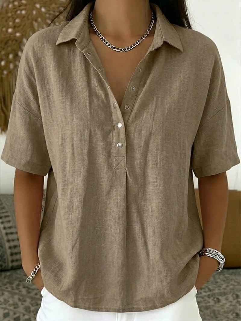 Hélène | Blouse à col