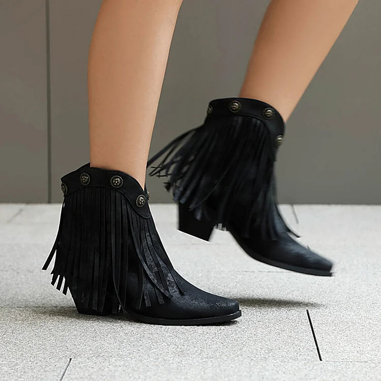 Lila | Bottes en daim design