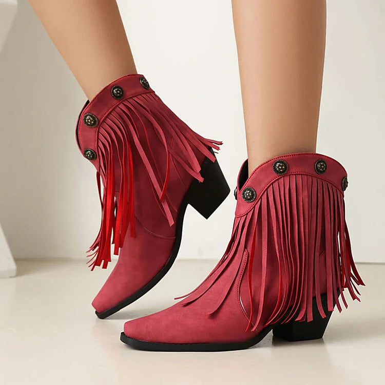 Lila | Bottes en daim design