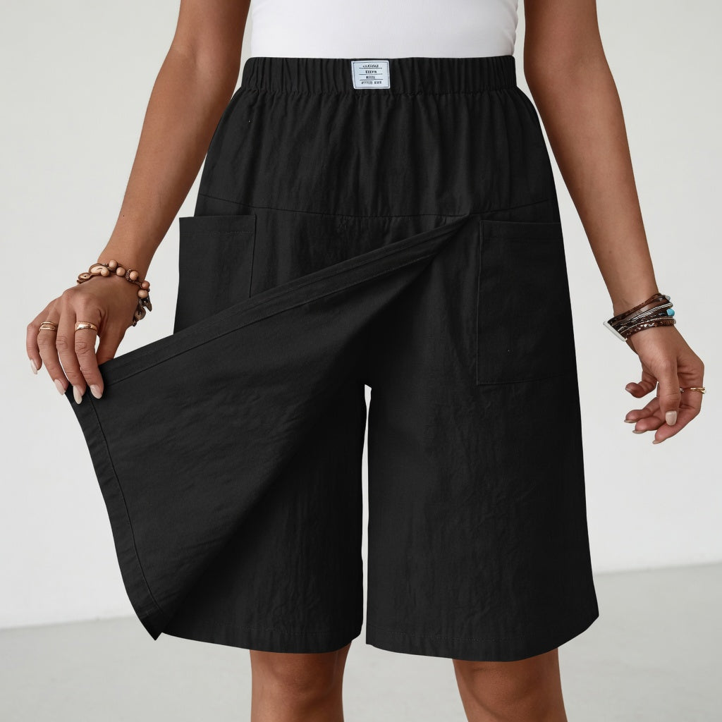 Libertine | Skort taille élastique poches liberté active