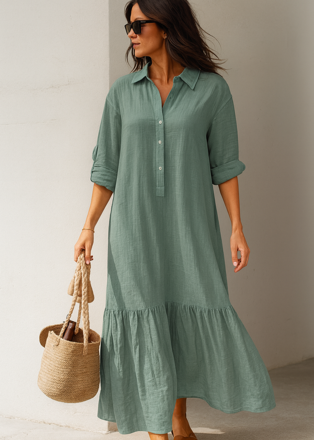 Noé | Robe Basique à Couvrir le Ventre