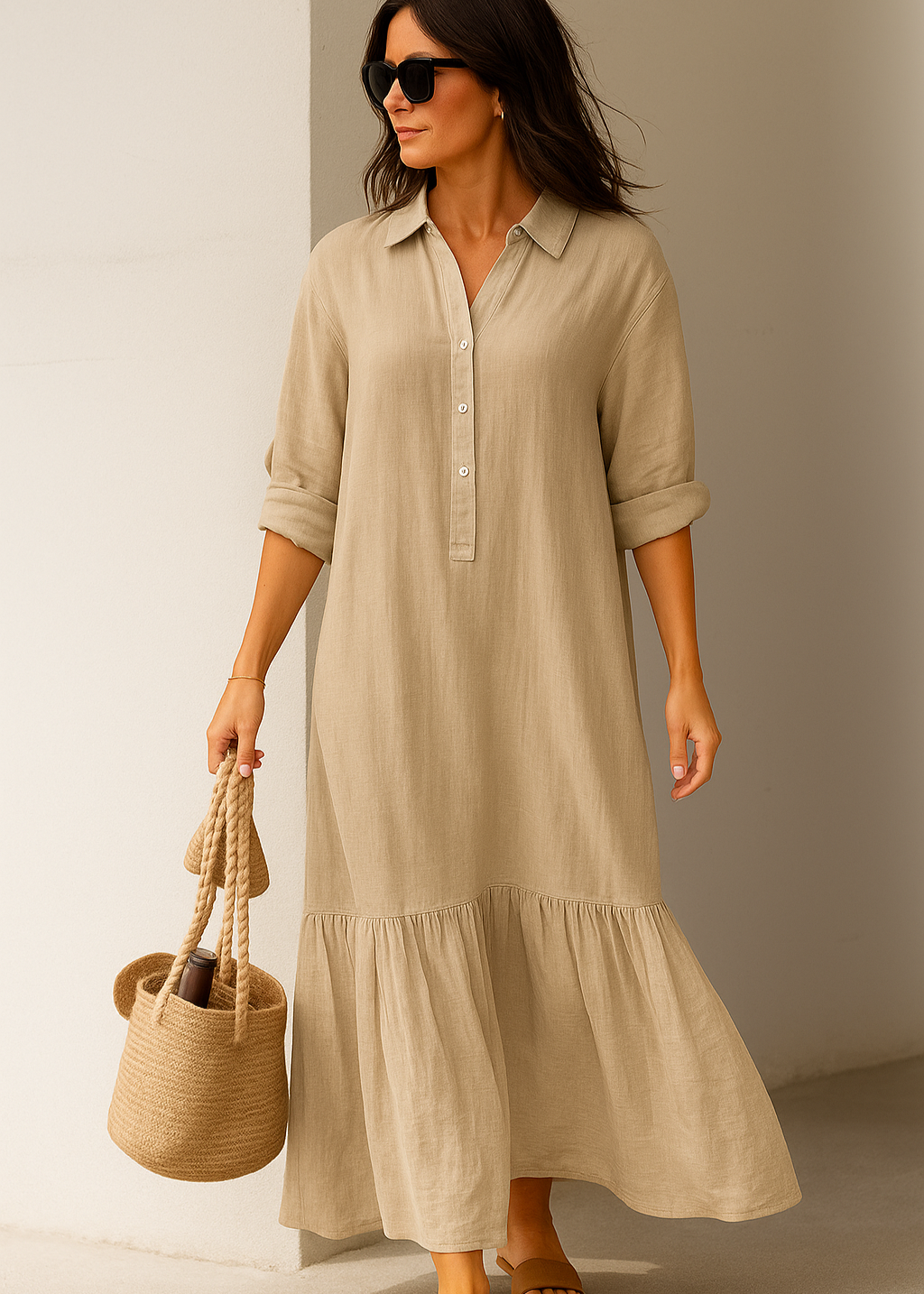 Noé | Robe Basique à Couvrir le Ventre