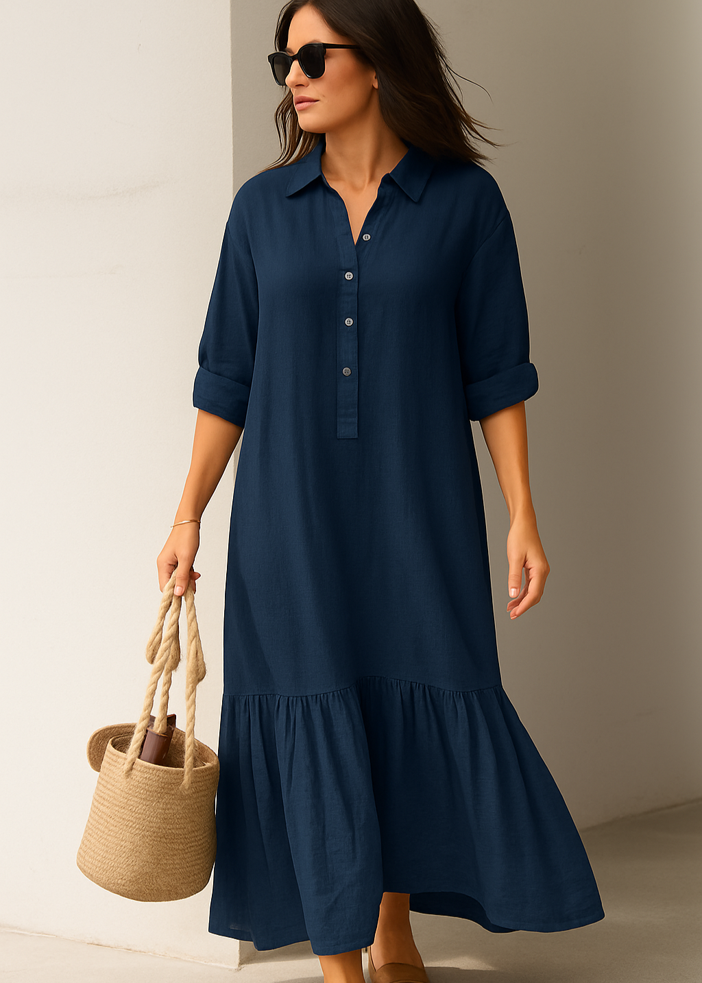 Noé | Robe Basique à Couvrir le Ventre