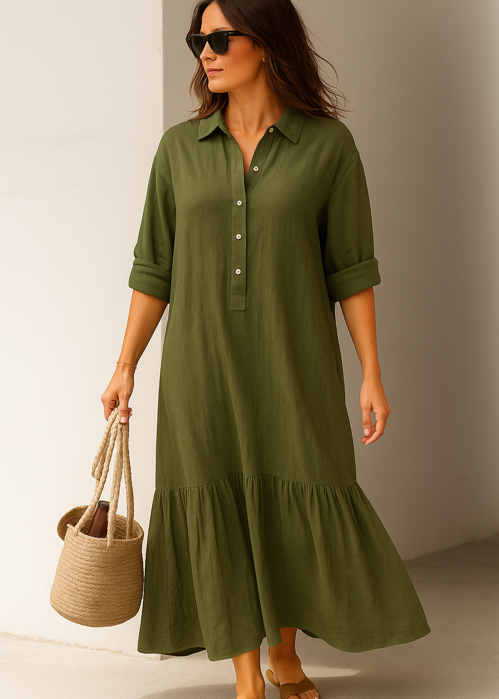 Noé | Robe Basique à Couvrir le Ventre