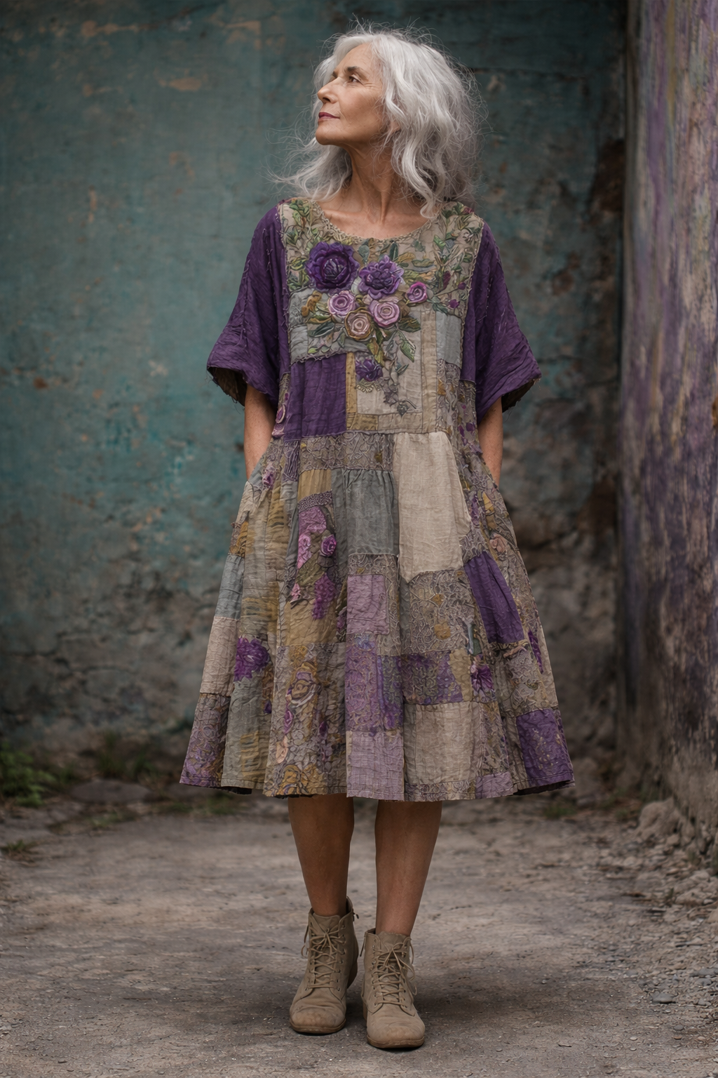 Robe magnifiquement confectionné