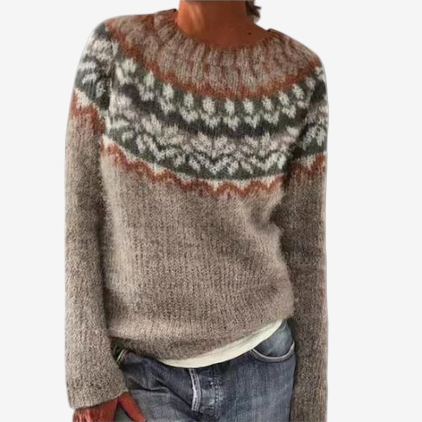 Suzane | Pull Tricot Nordique