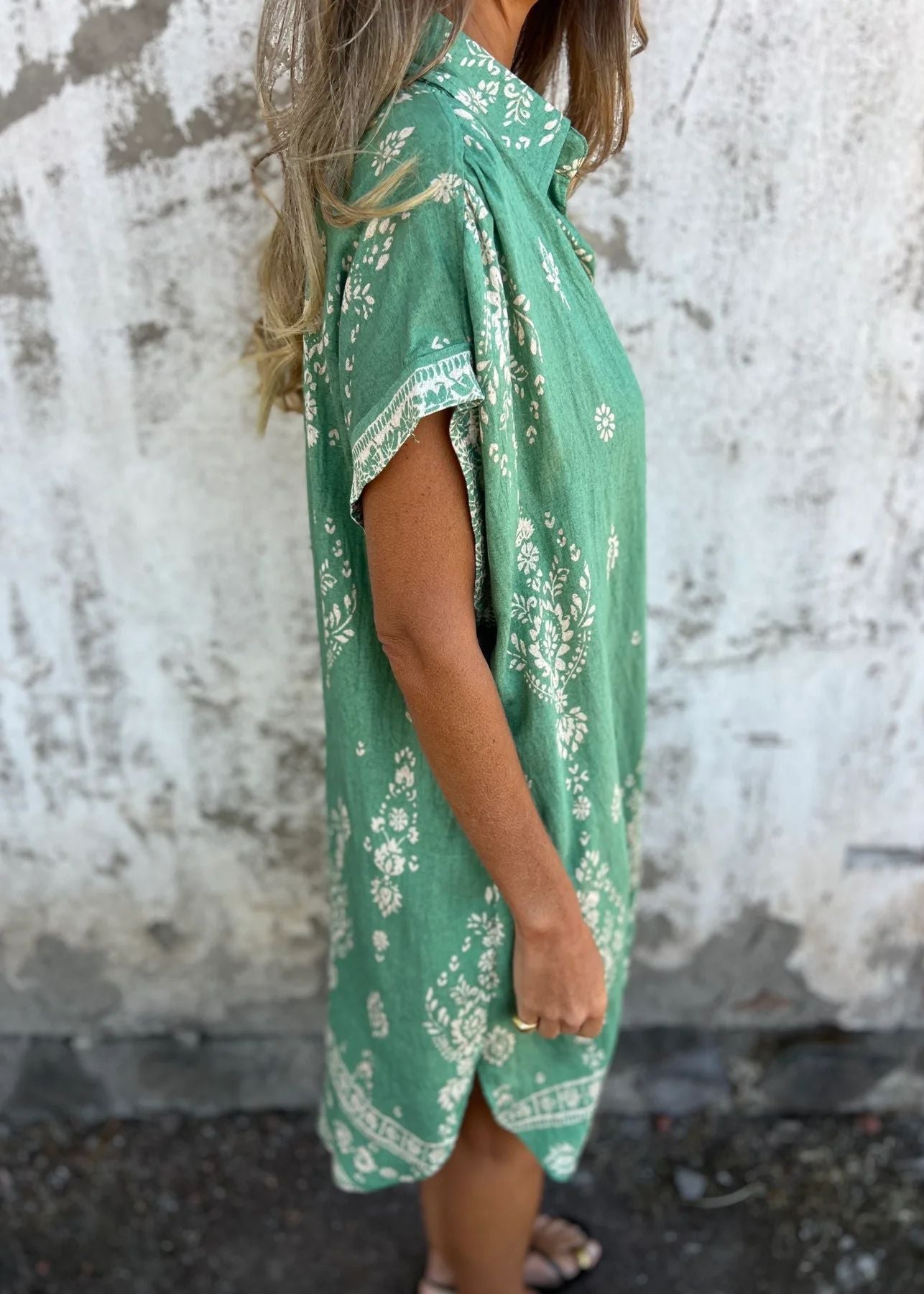 Indy | Robe chemisier bohème