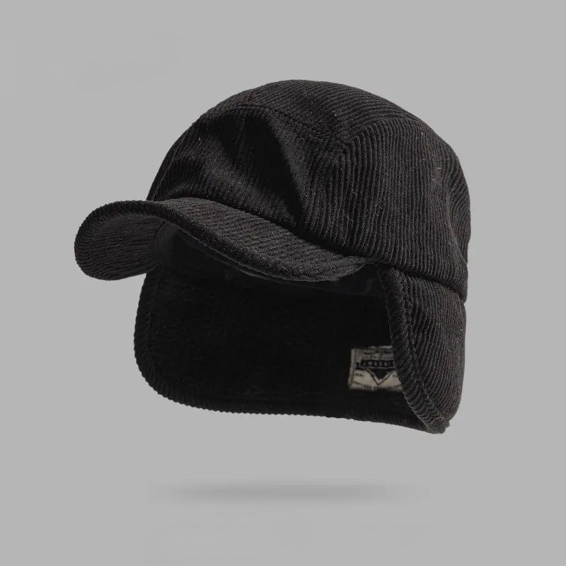 Hivéria – Casquette Côtelée à Rabats d’Oreilles