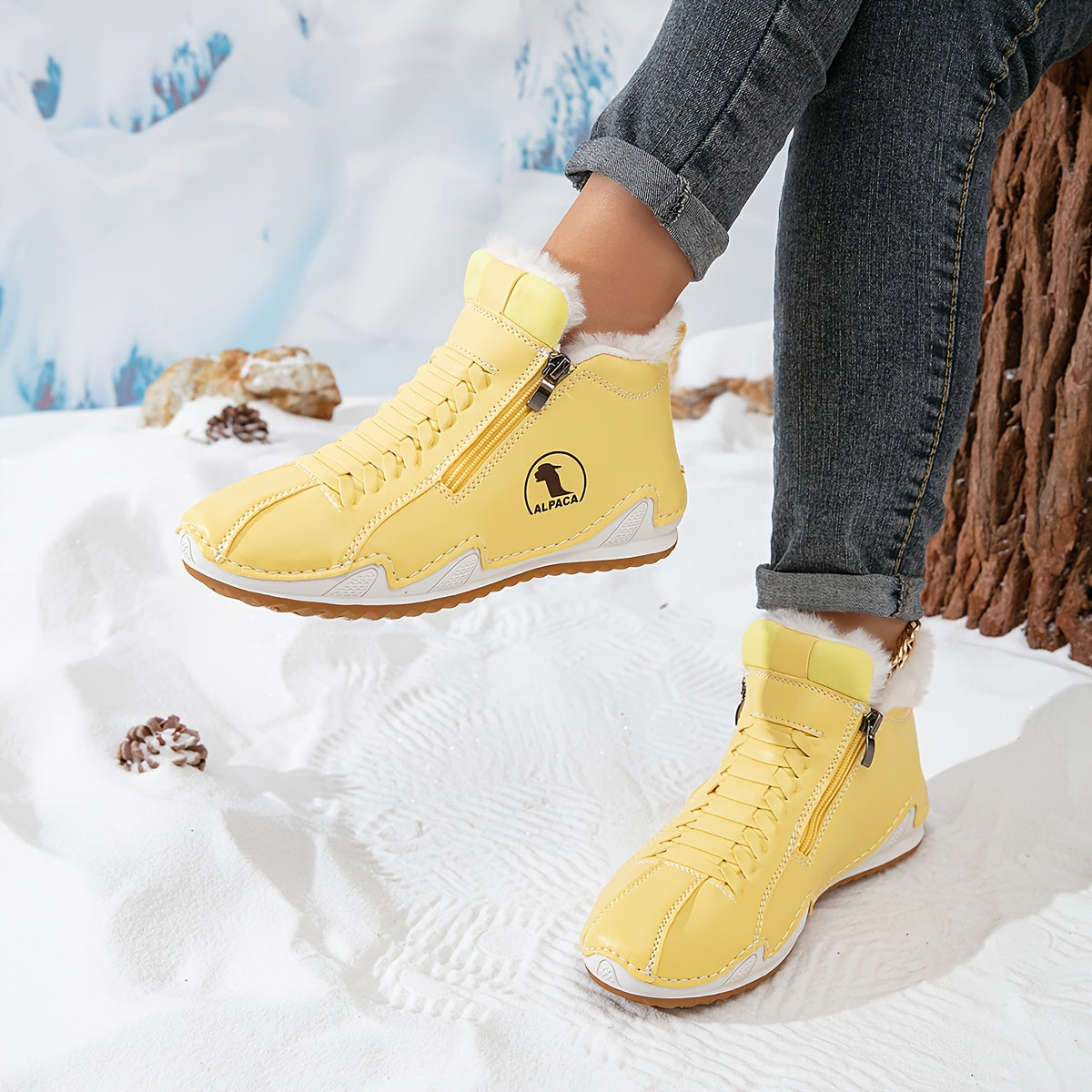 Léa | Bottines confort d’hiver à soutien ergonomique