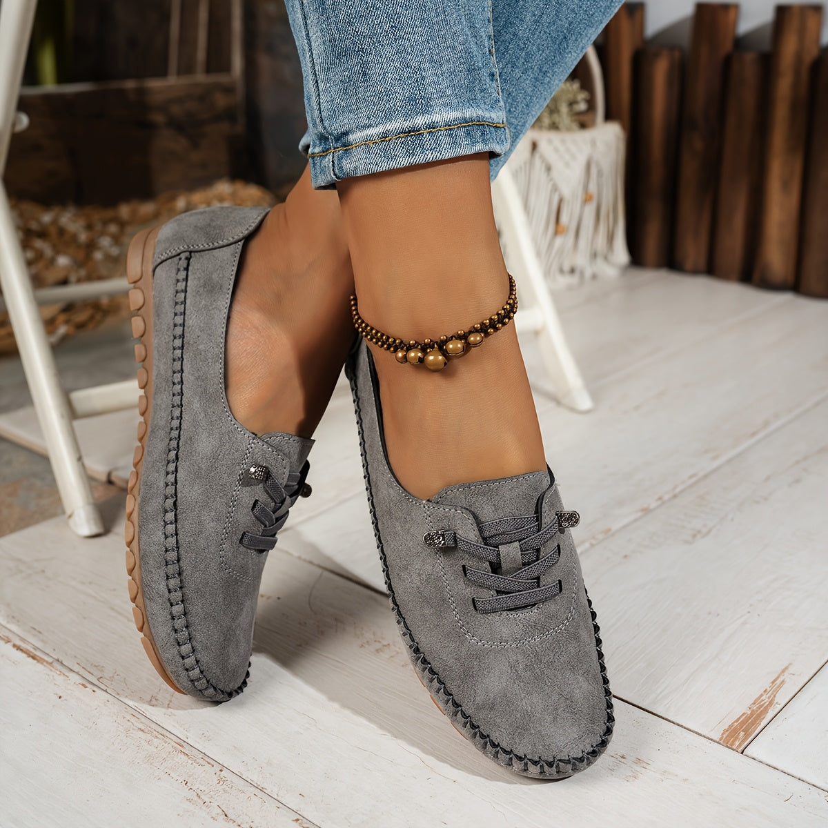 Orthelia | Mocassins souples à soutien intégral pour pieds sensibles