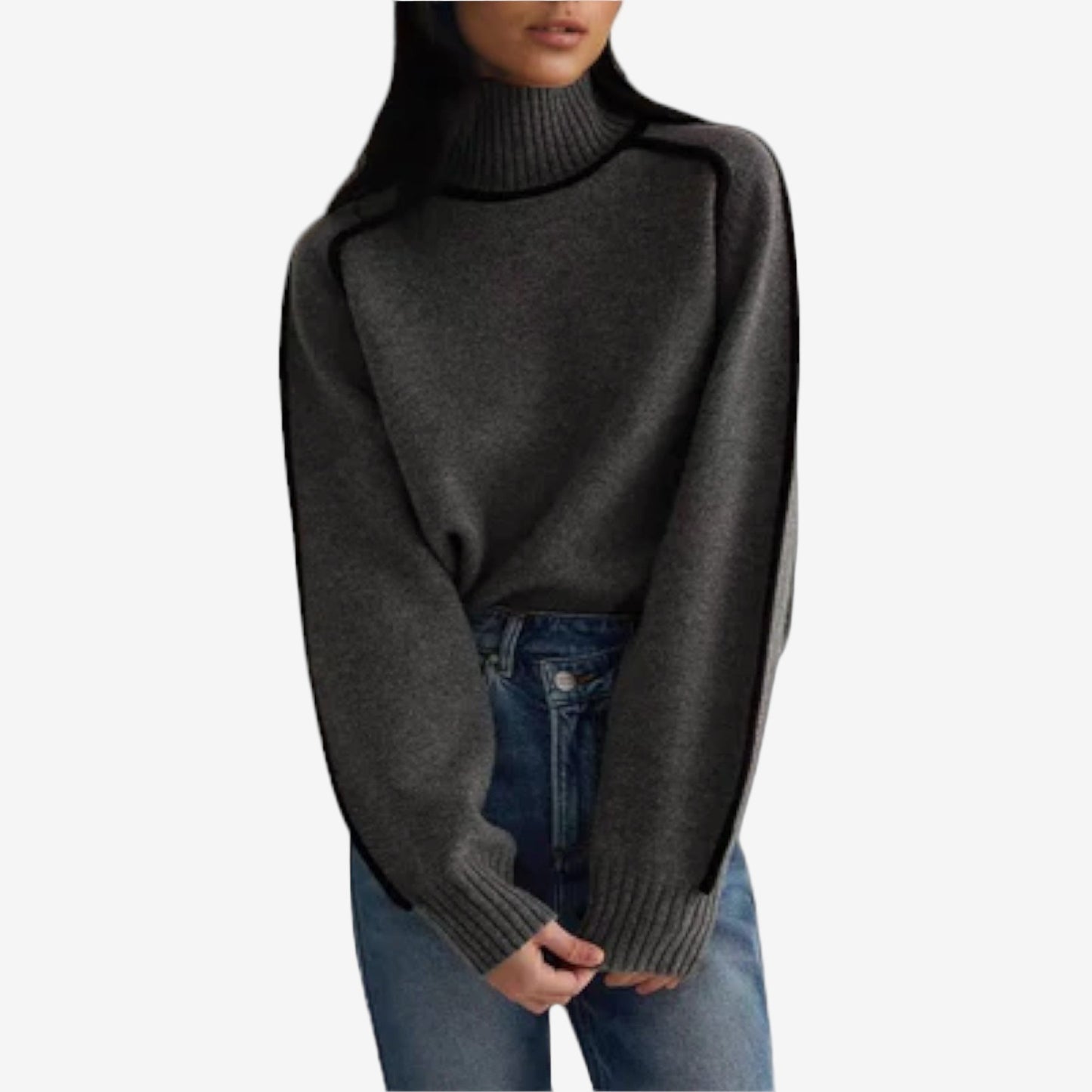 Emilie | Pull Col Roulé