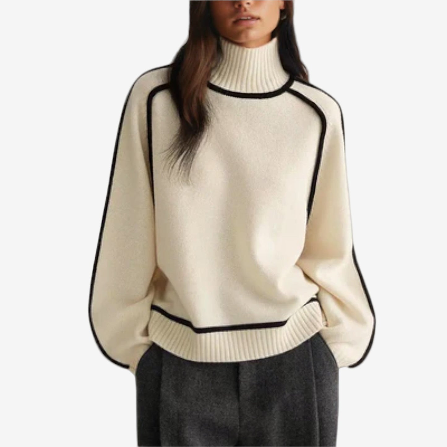 Emilie | Pull Col Roulé