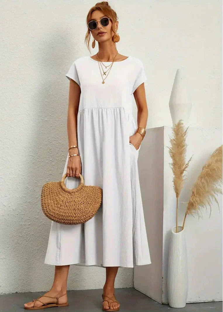 Anne | Robe d'été confortable et élégante