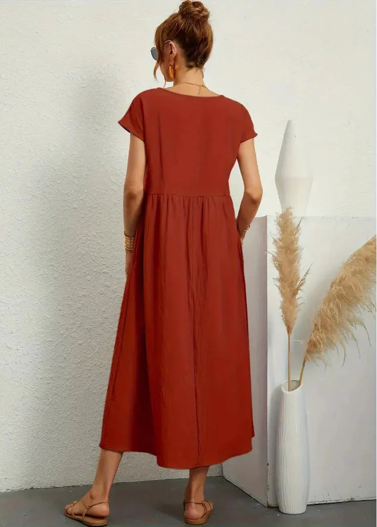 Anne | Robe d'été confortable et élégante