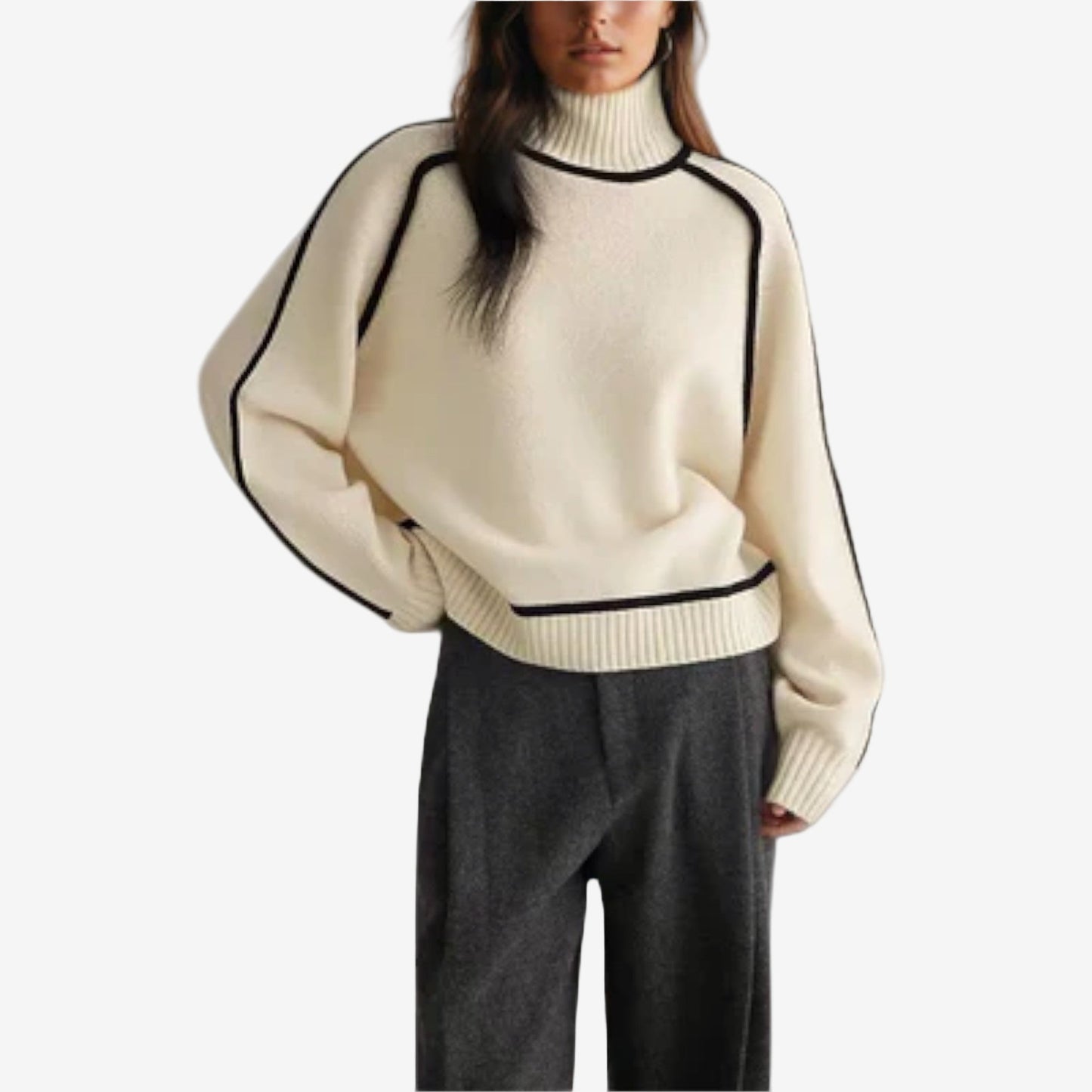 Emilie | Pull Col Roulé