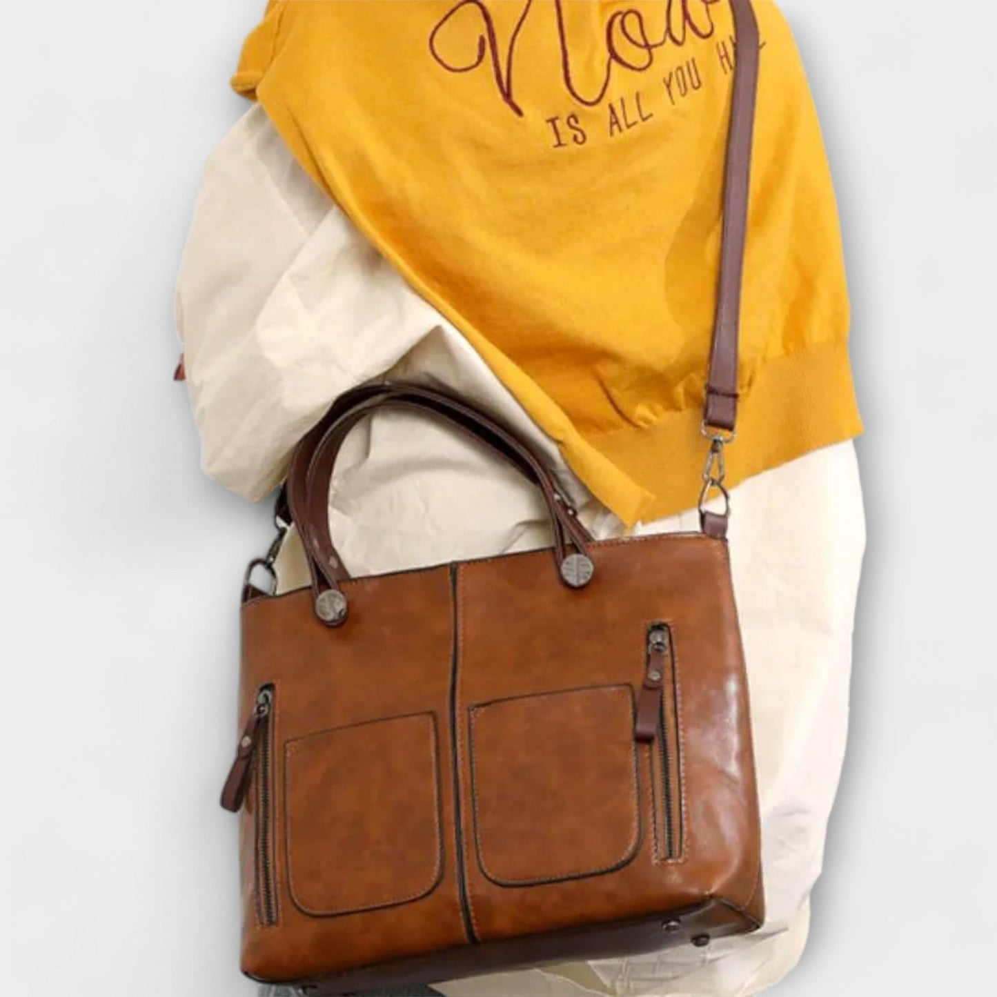 Serenya | Sac Cuir Élégant et Spacieux
