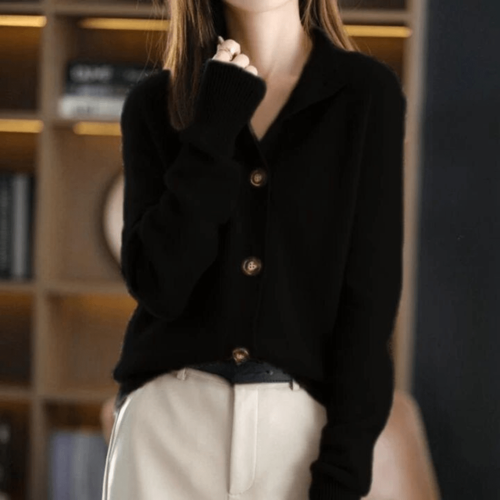 Paulette | Cardigan en Maille Confortable